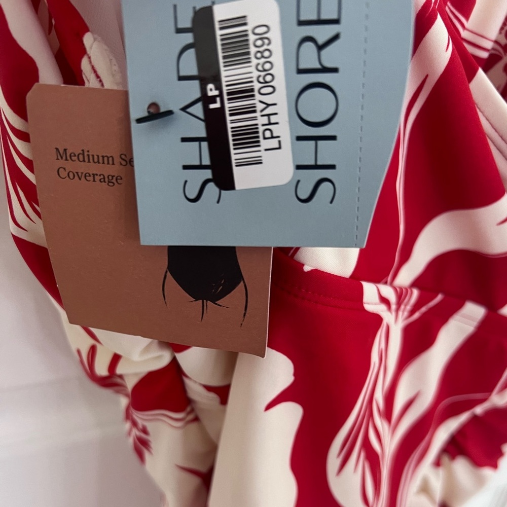 Women's High Neck One Piece Swimsuit - Shade & Shore™ Multi NWT sz 18 - Picture 6 of 7